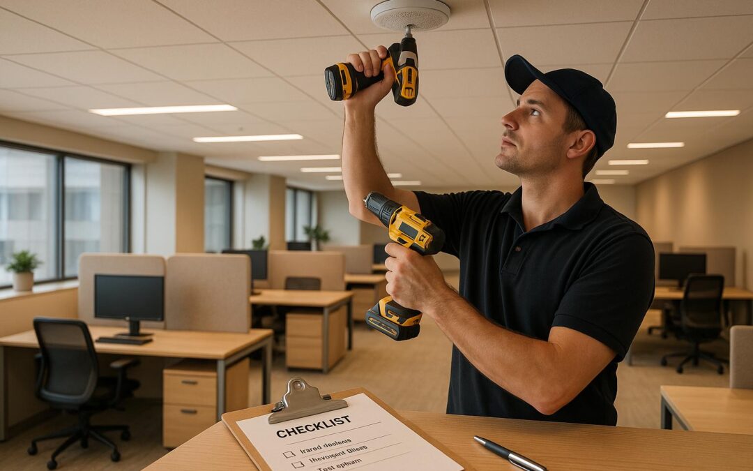 Checklist for Installing Sound Masking Systems